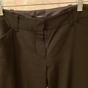 I.N. San Fransisco Juniors Black Dress Pants w/Pockets & Belt Loops